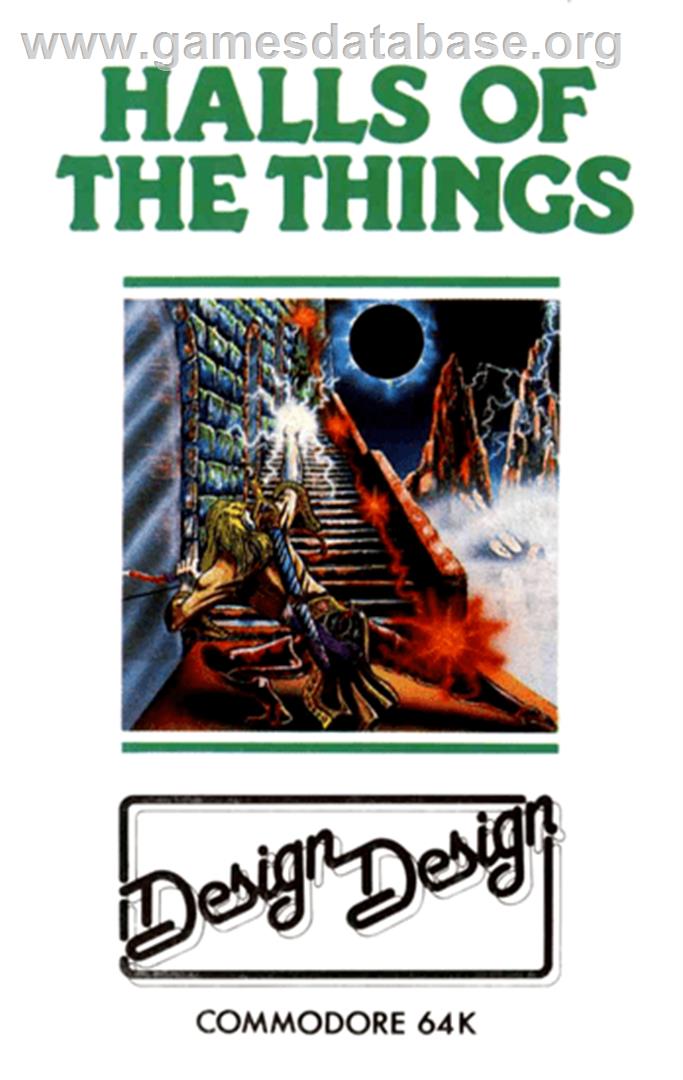 Halls of the Things - Commodore 64 - Artwork - Box