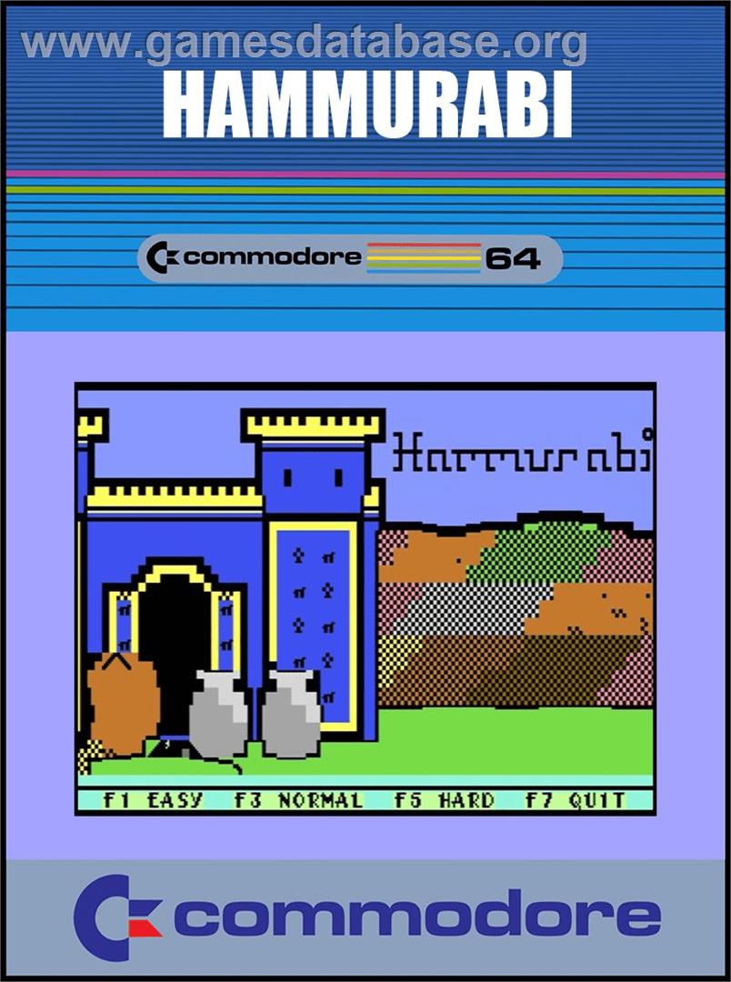 Hammurabi (Rob Suykerbuyk) - Commodore 64 - Artwork - Box