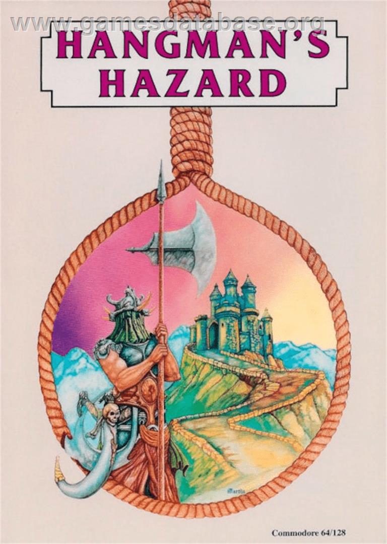 Hangman's Hazard - Commodore 64 - Artwork - Box
