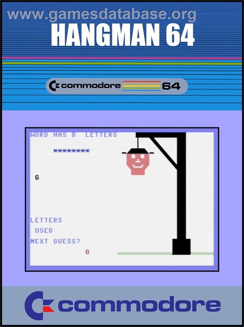 Hangman 64 - Commodore 64 - Artwork - Box
