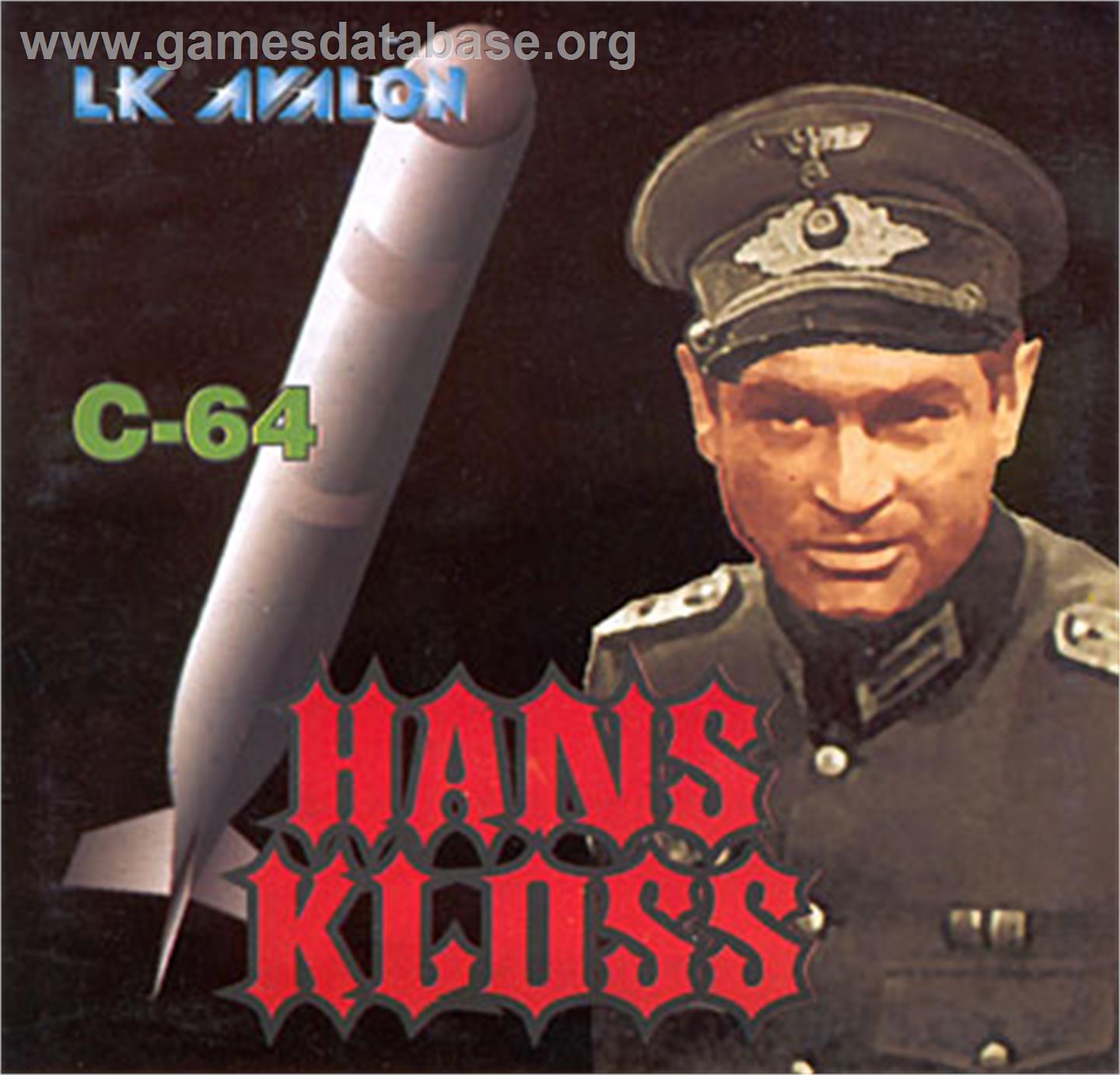 Hans Kloss - Commodore 64 - Artwork - Box