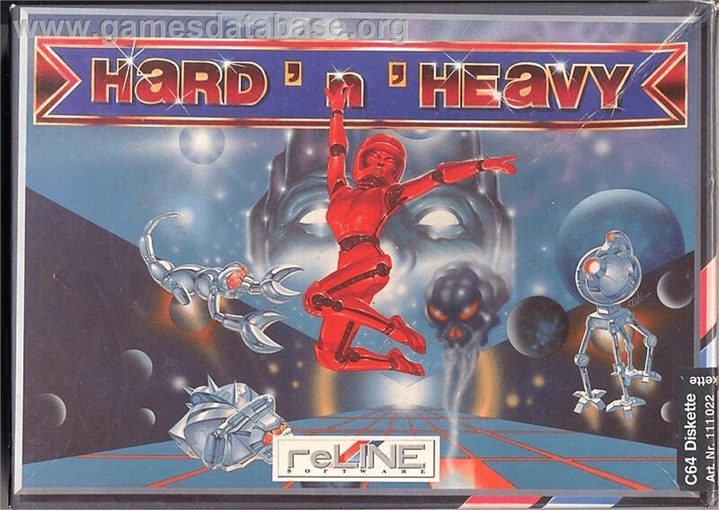 Hard'n'heavy - Commodore 64 - Artwork - Box