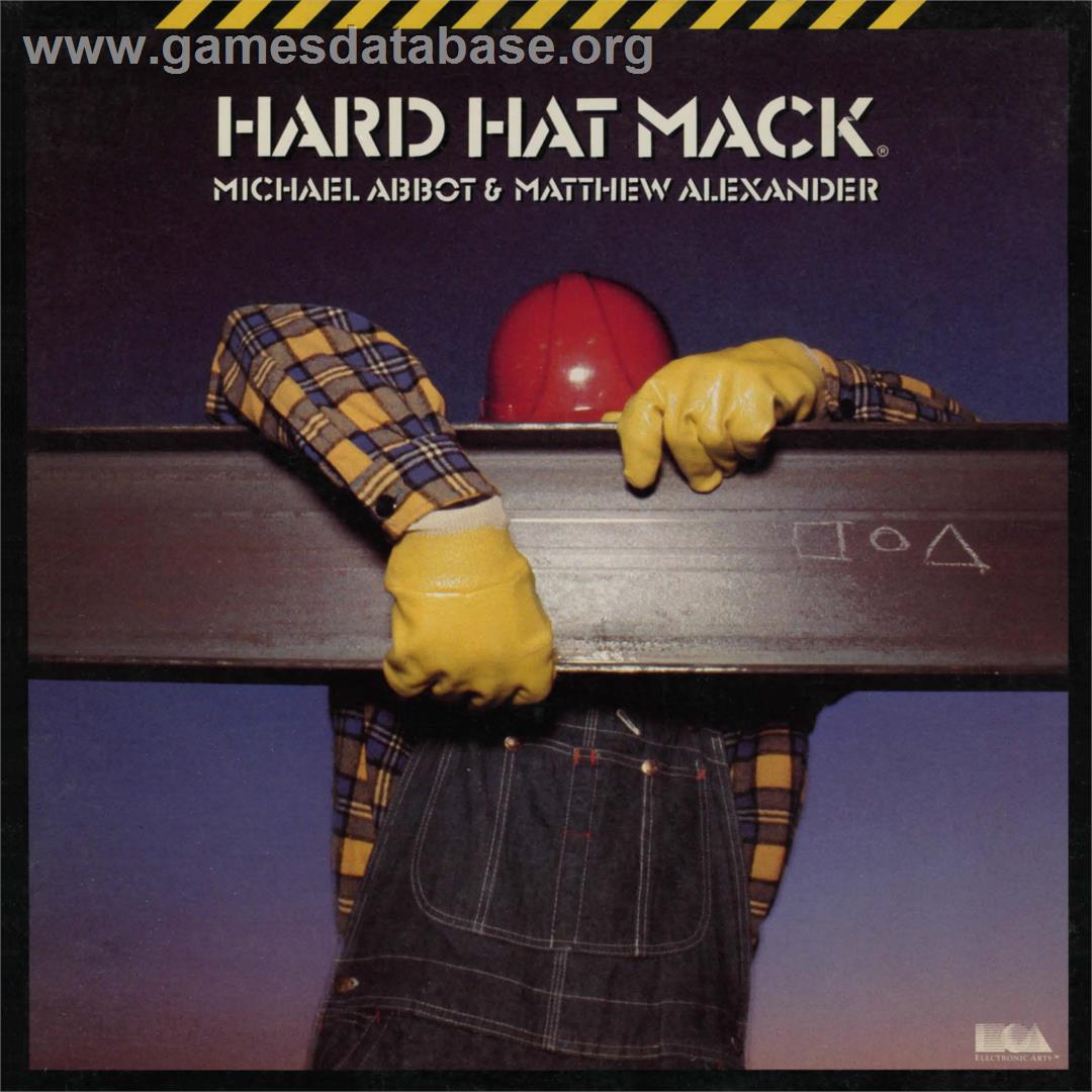 Hard Hat Mack - Commodore 64 - Artwork - Box