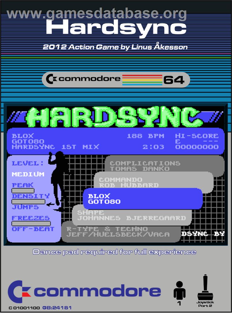Hardsync - Commodore 64 - Artwork - Box