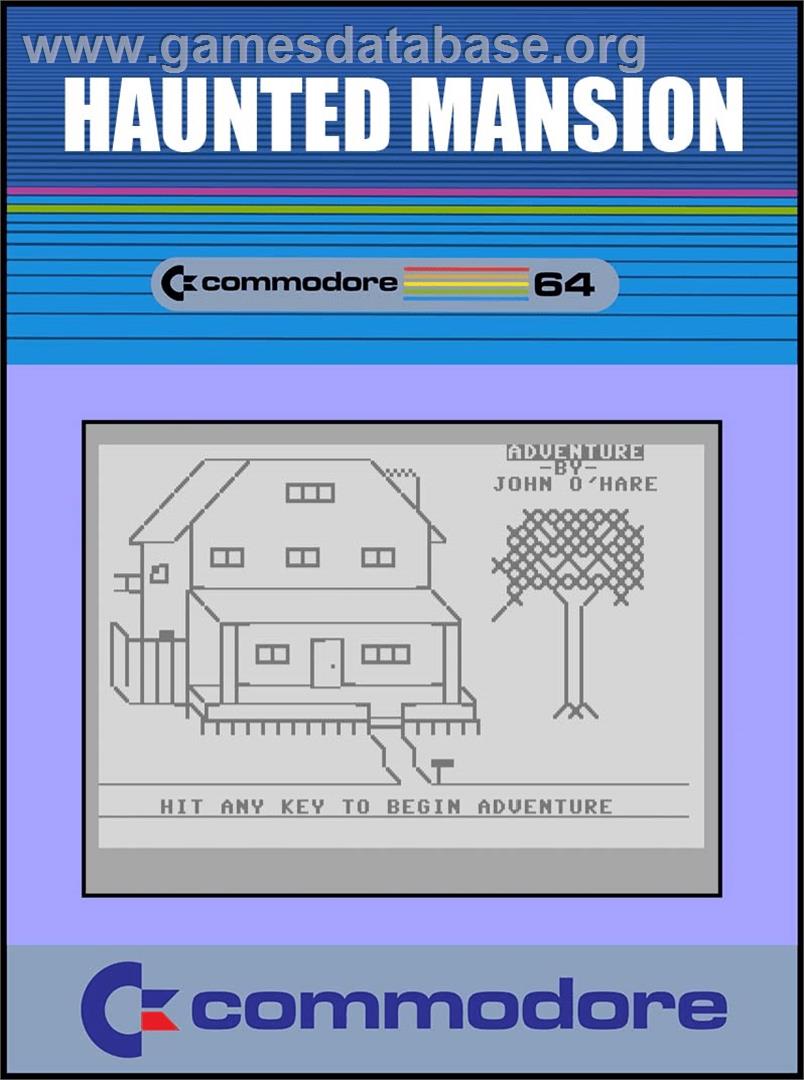 Haunted Mansion - Commodore 64 - Artwork - Box