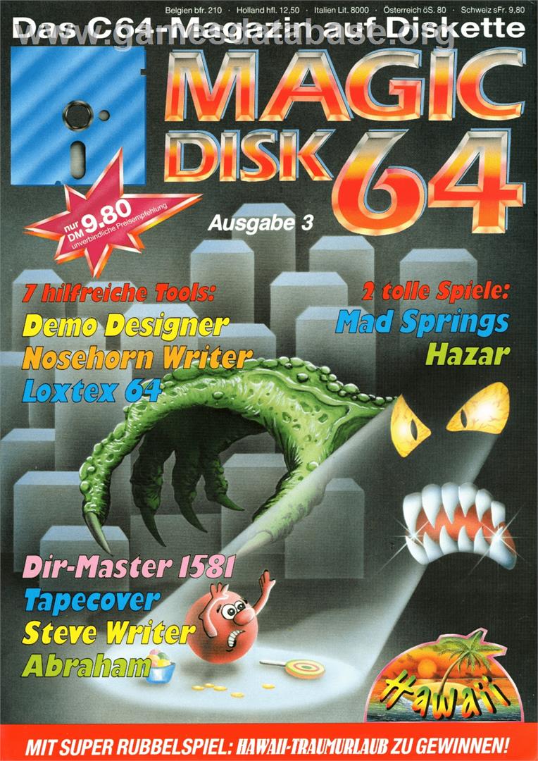 Hazar - Commodore 64 - Artwork - Box