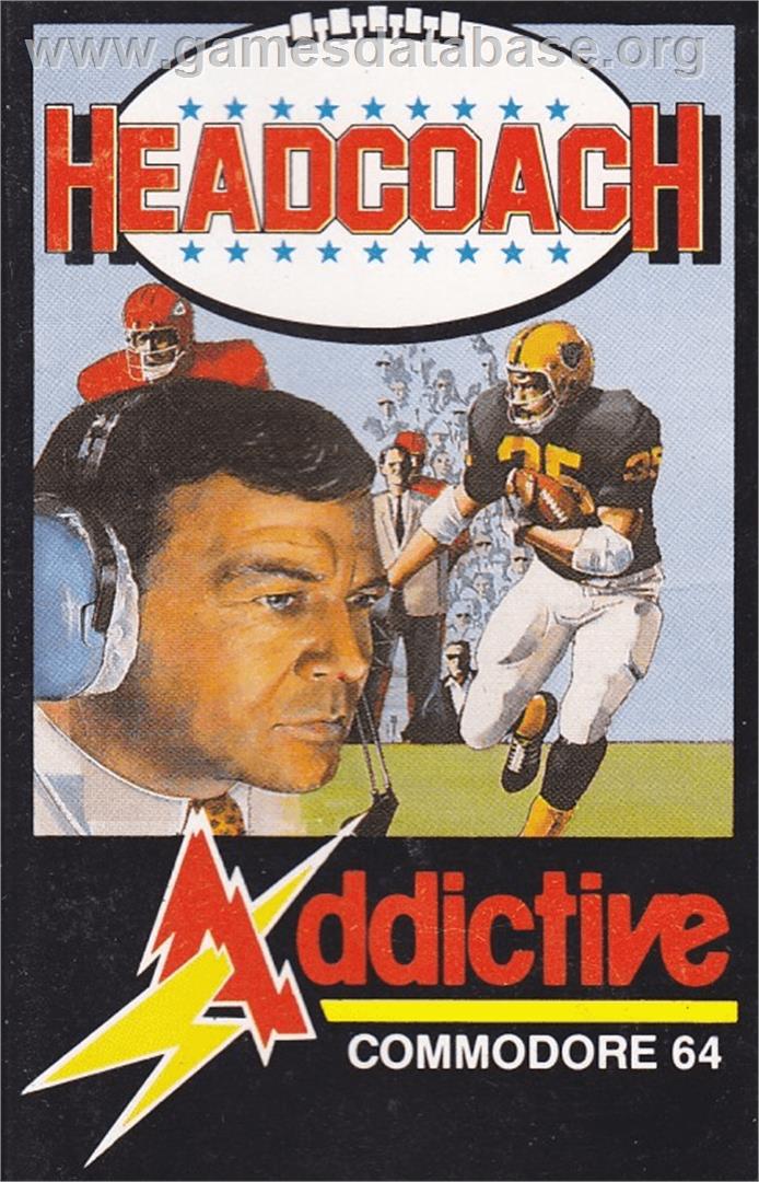 Head Coach - Commodore 64 - Artwork - Box