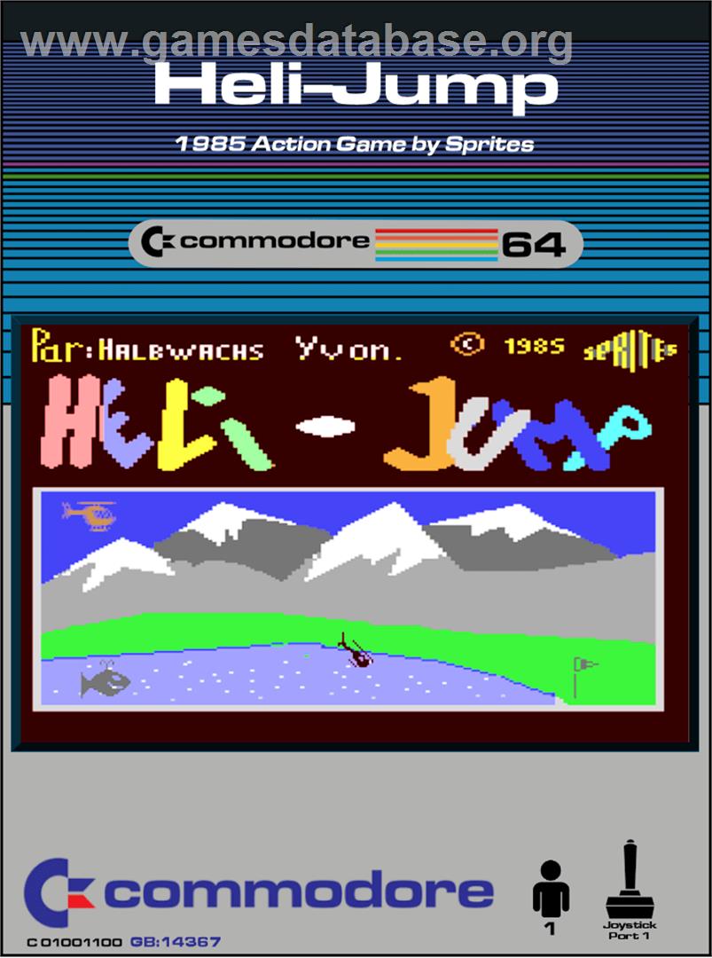 Heli-jump - Commodore 64 - Artwork - Box