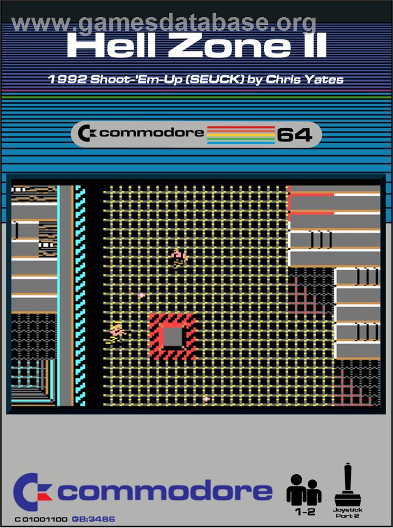 Hell Zone 2 - Commodore 64 - Artwork - Box