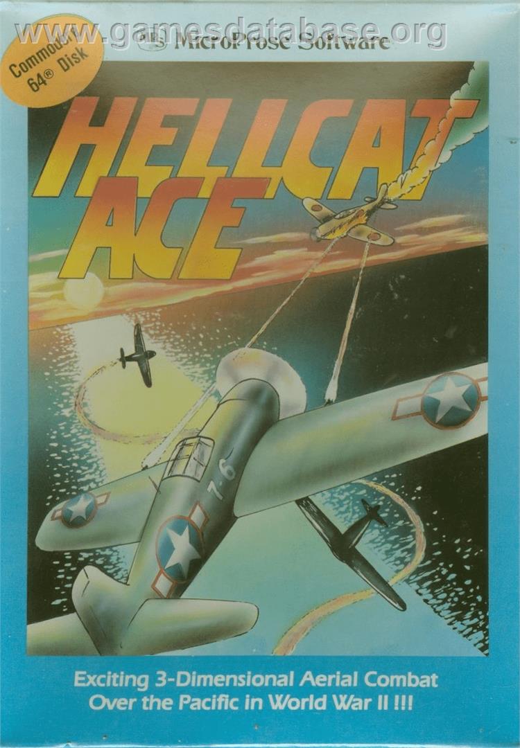 Hellcat Ace - Commodore 64 - Artwork - Box