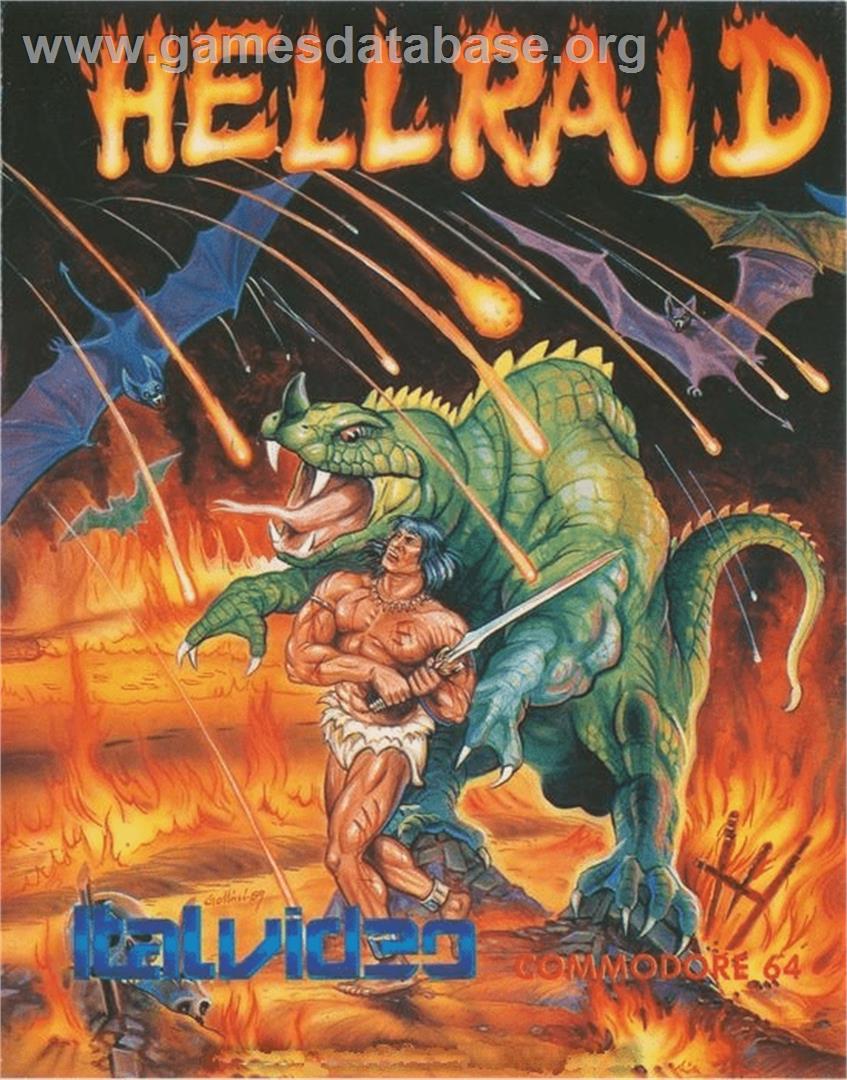 Hellraid - Commodore 64 - Artwork - Box