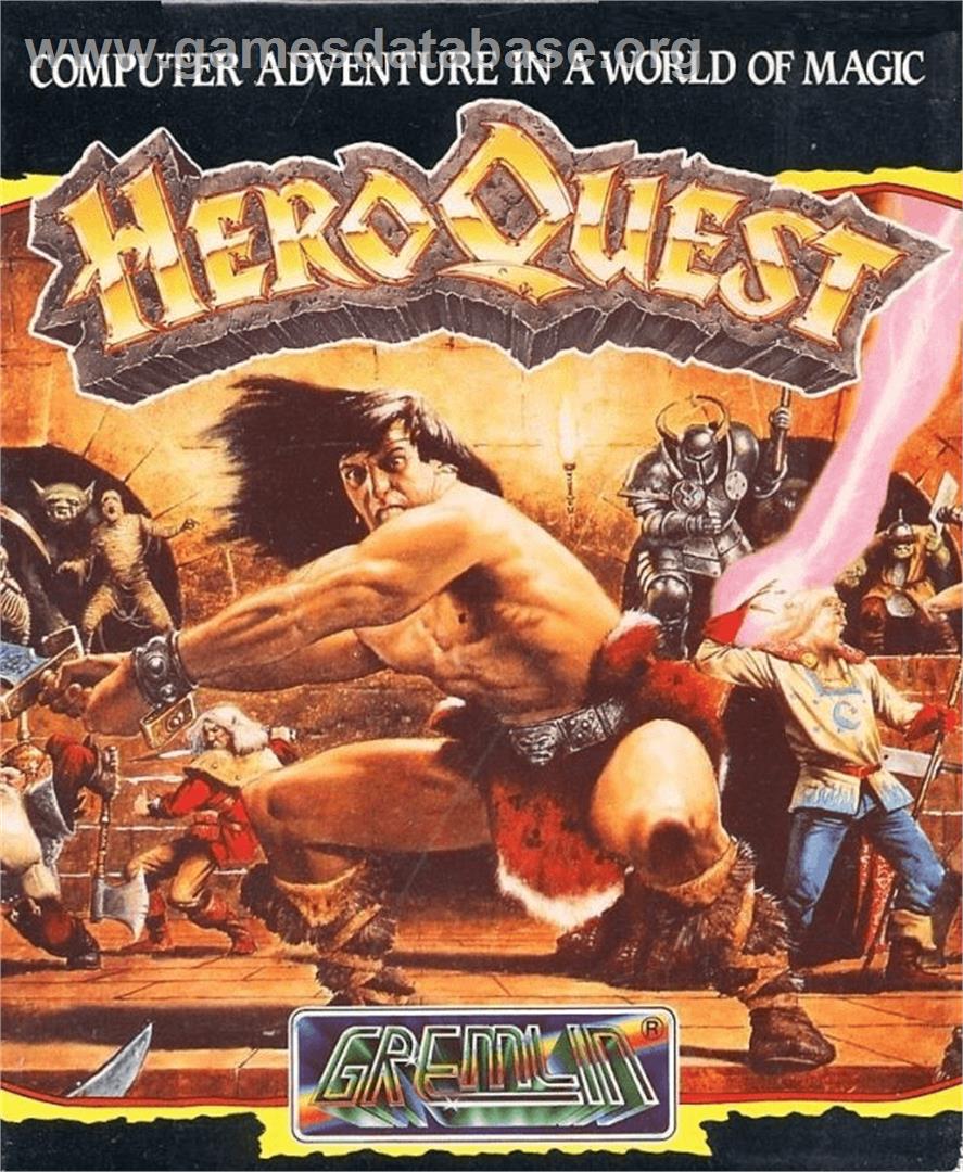 Hero Quest - Commodore 64 - Artwork - Box