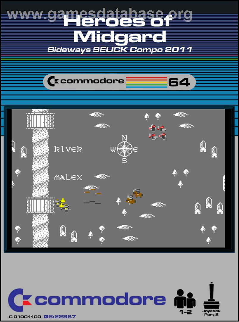 Heroes Of Midgard - Commodore 64 - Artwork - Box