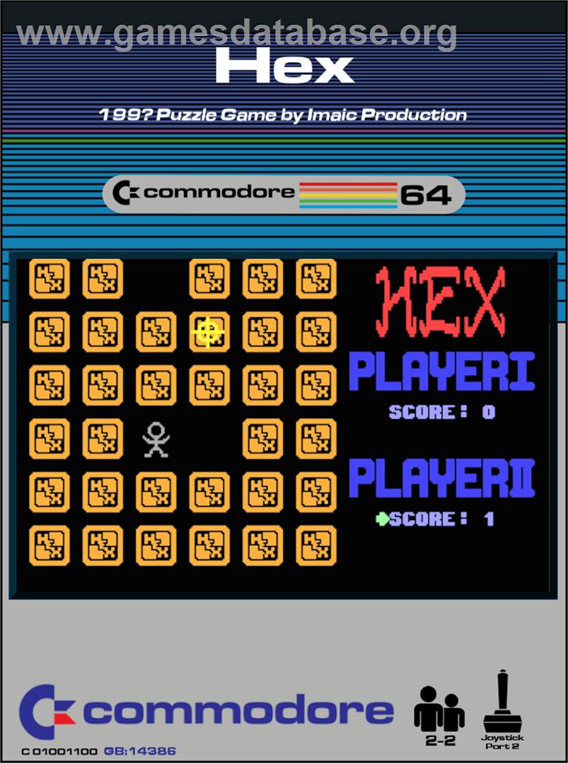 Hex - Commodore 64 - Artwork - Box