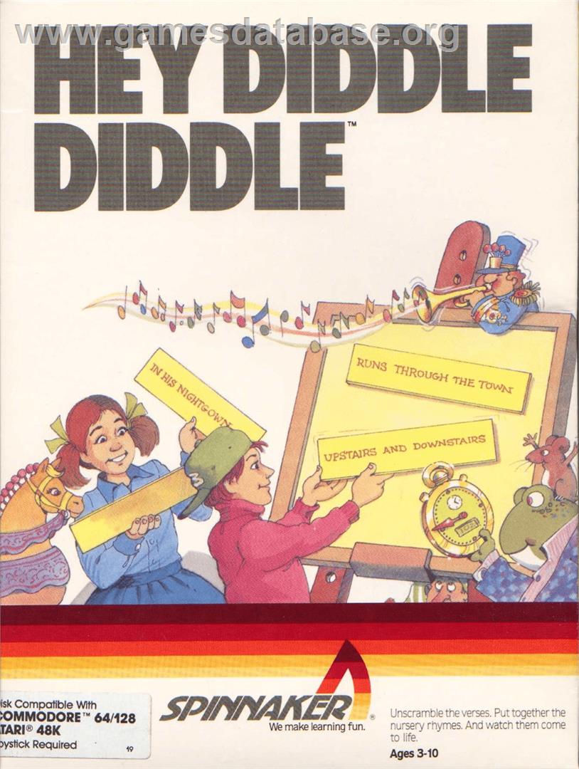 Hey Diddle Diddle - Commodore 64 - Artwork - Box