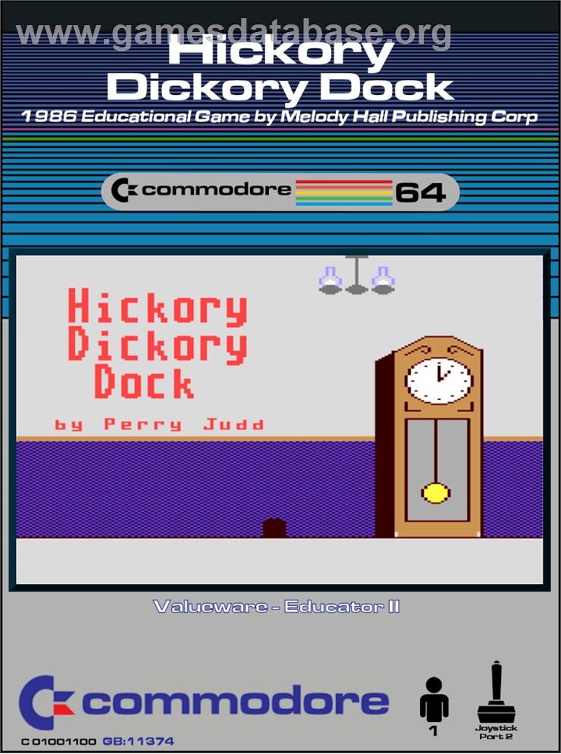 Hickory Dickory Dock (Melody Hall) - Commodore 64 - Artwork - Box