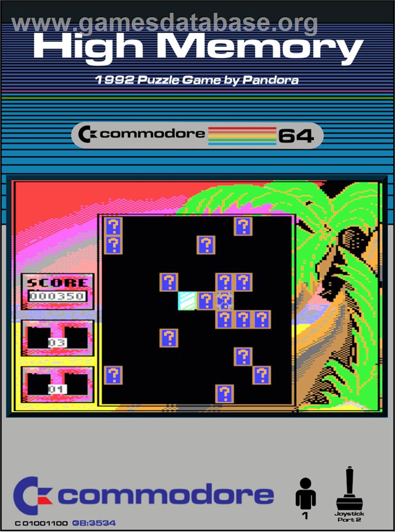 High Memory - Commodore 64 - Artwork - Box