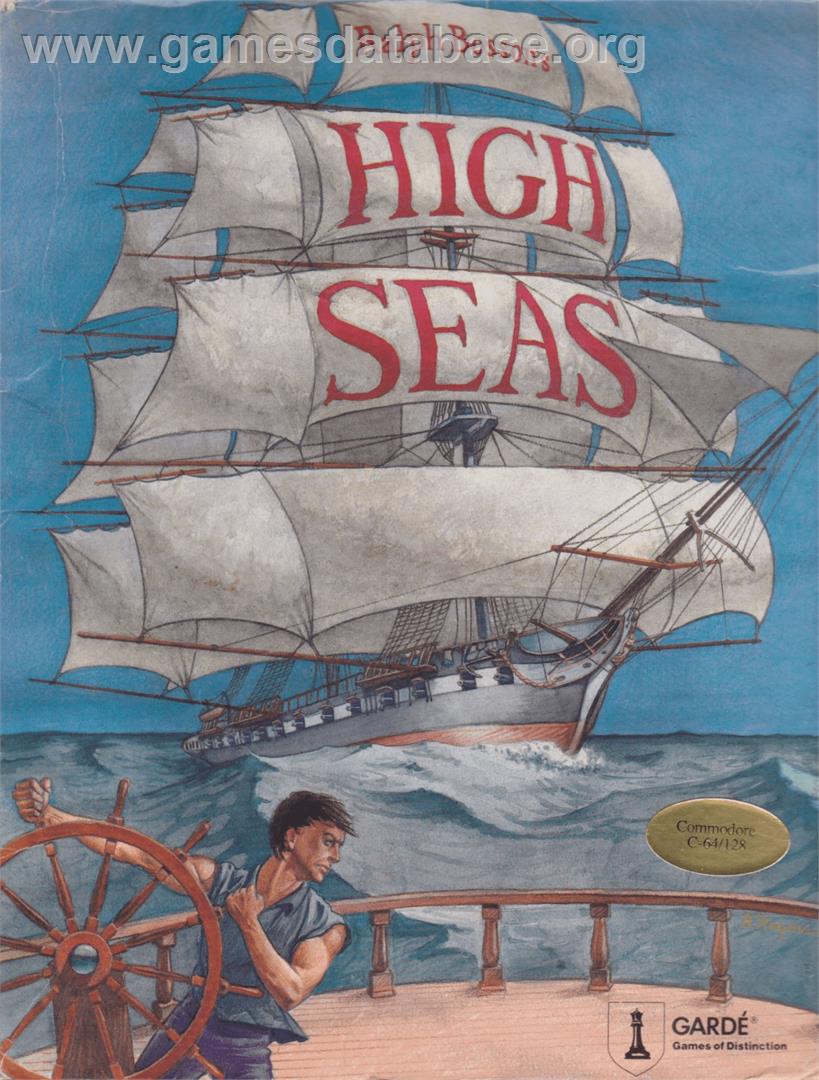 High Seas - Commodore 64 - Artwork - Box