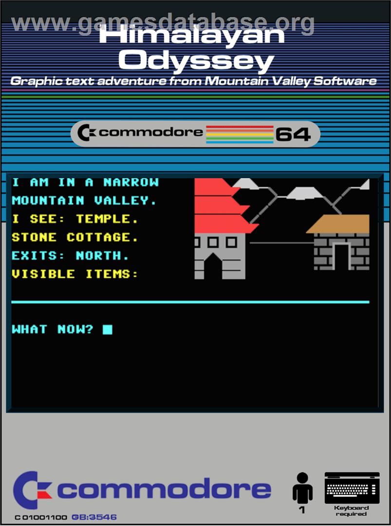 Himalayan Odyssey - Commodore 64 - Artwork - Box