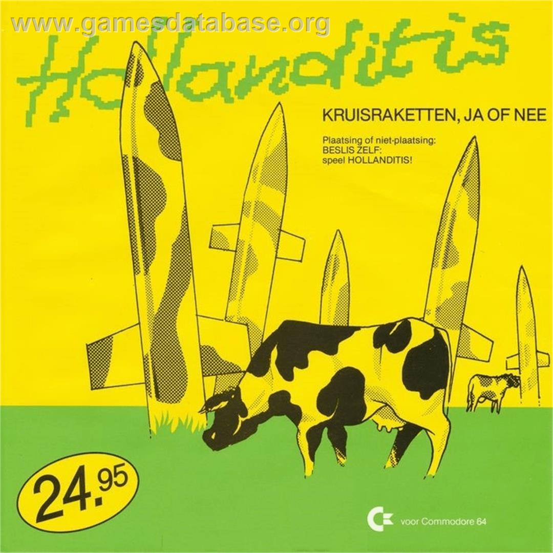 Hollanditis - Commodore 64 - Artwork - Box