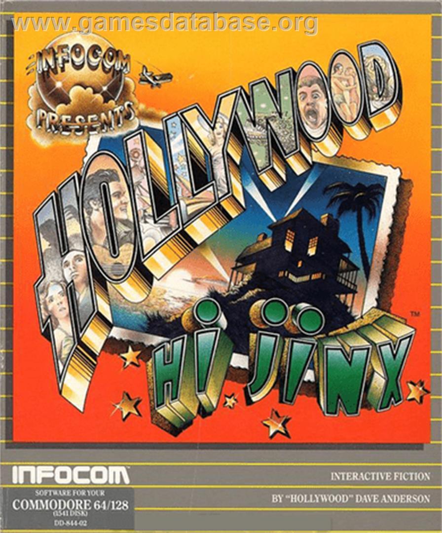 Hollywood Hijinx - Commodore 64 - Artwork - Box