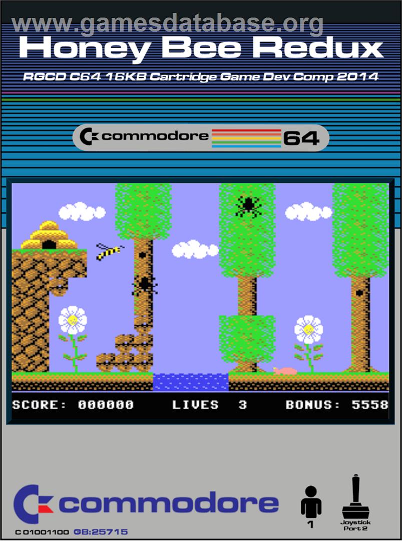 Honey Bee Redux - Commodore 64 - Artwork - Box