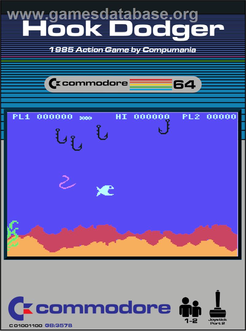 Hook Dodger - Commodore 64 - Artwork - Box