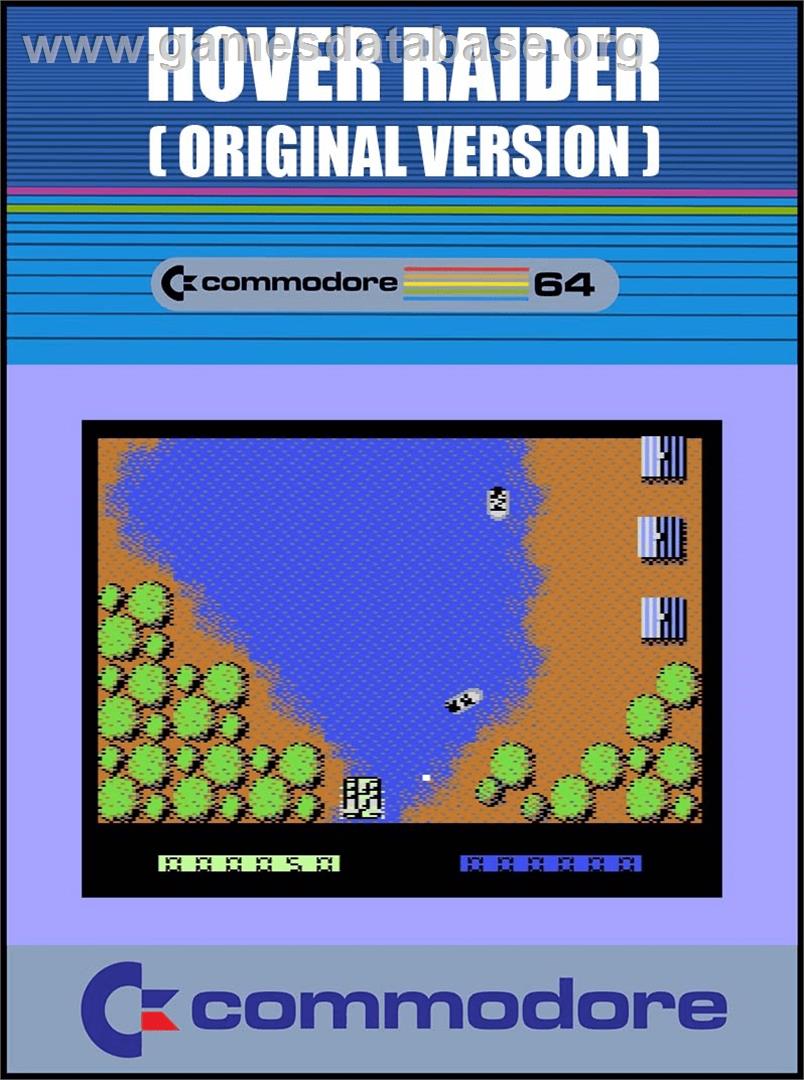 Hover Raider - Commodore 64 - Artwork - Box