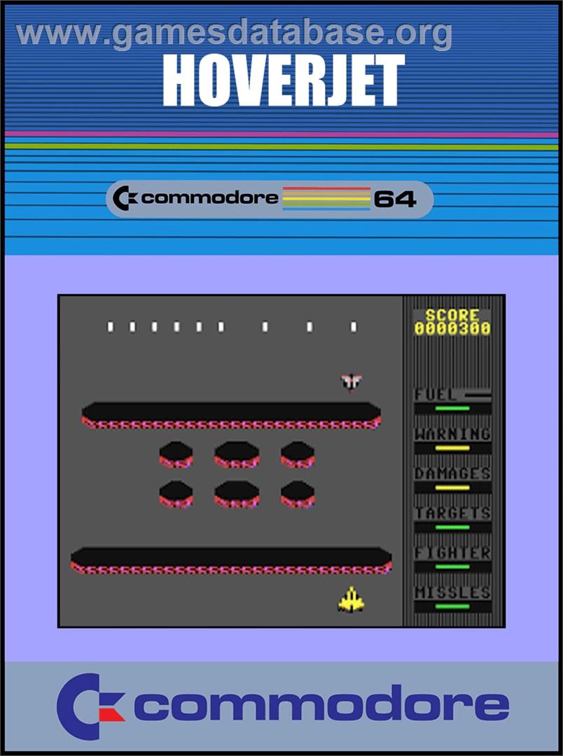 Hoverjet - Commodore 64 - Artwork - Box