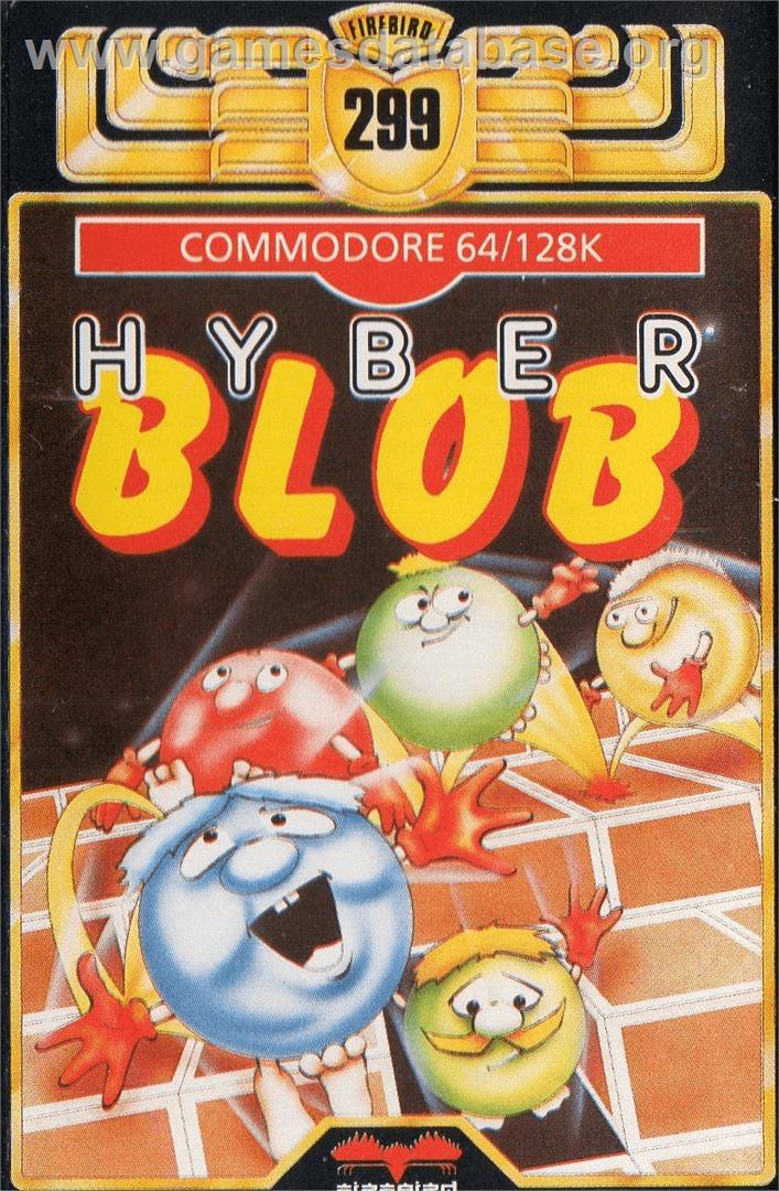 Hyber Blob - Commodore 64 - Artwork - Box