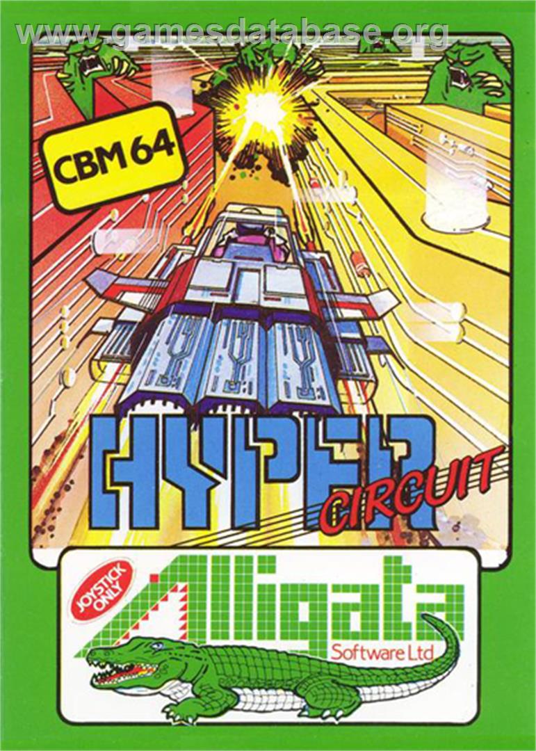 Hyper Circuit - Commodore 64 - Artwork - Box