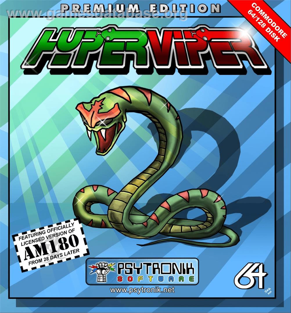 Hyper Viper - Commodore 64 - Artwork - Box