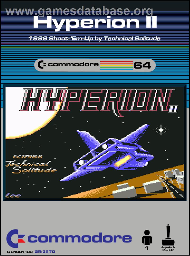 Hyperion 2 - Commodore 64 - Artwork - Box