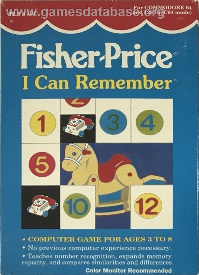 I Can Remember - Commodore 64 - Artwork - Box