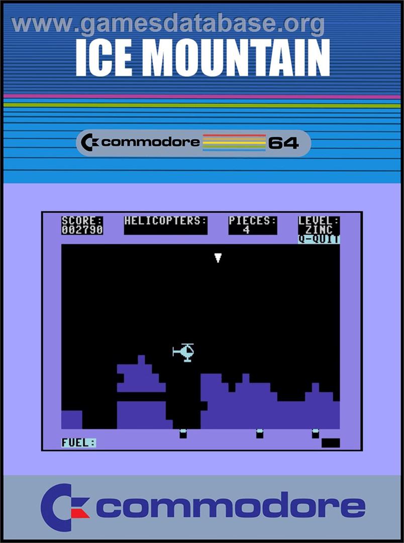 Ice Mountain - Commodore 64 - Artwork - Box