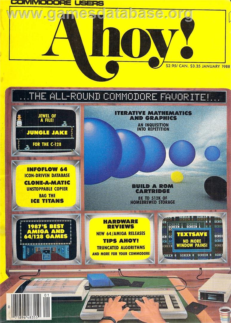 Ice Titans - Commodore 64 - Artwork - Box
