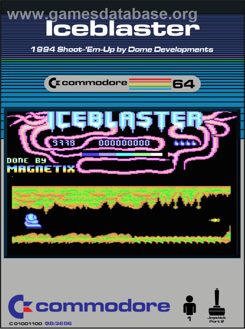 Iceblaster - Commodore 64 - Artwork - Box