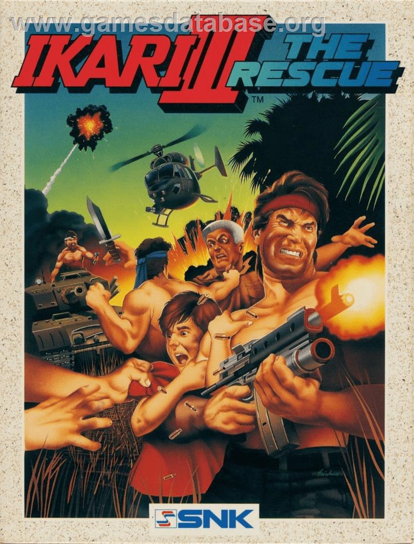 Ikari 3 - The Rescue - Commodore 64 - Artwork - Box