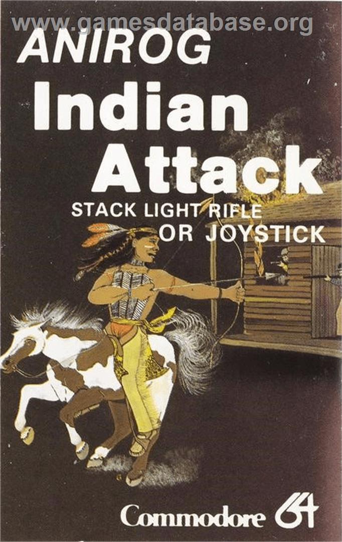 Indian Attack - Commodore 64 - Artwork - Box