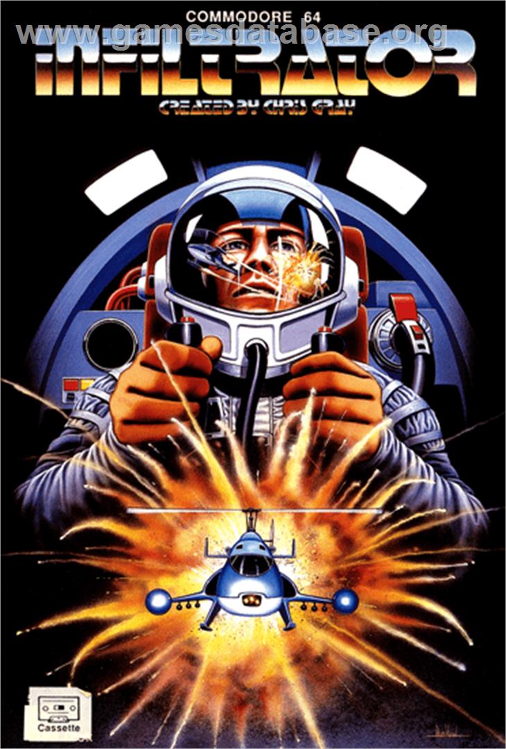 Infiltrator - Commodore 64 - Artwork - Box