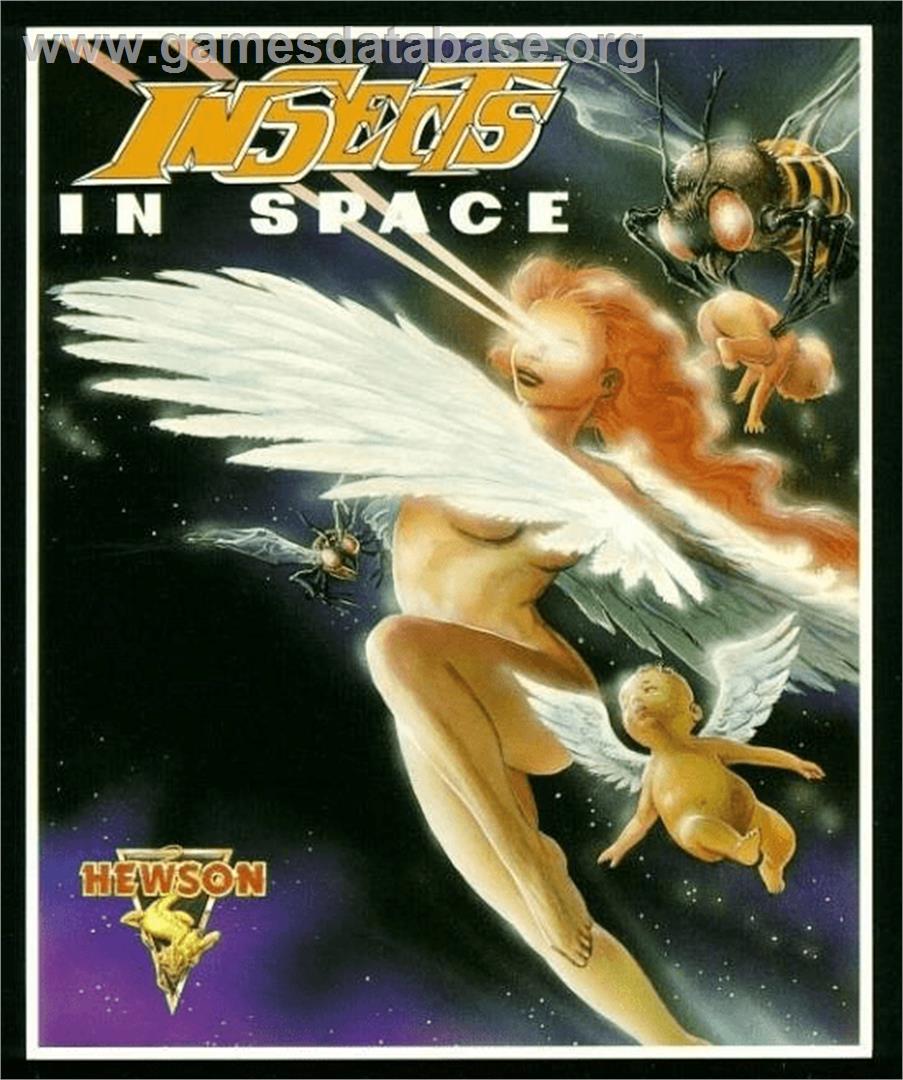 Insects In Space - Commodore 64 - Artwork - Box