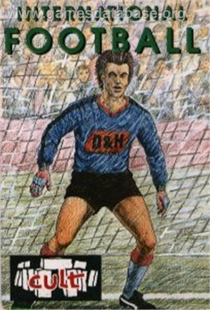 International Football (Cult Games) - Commodore 64 - Artwork - Box