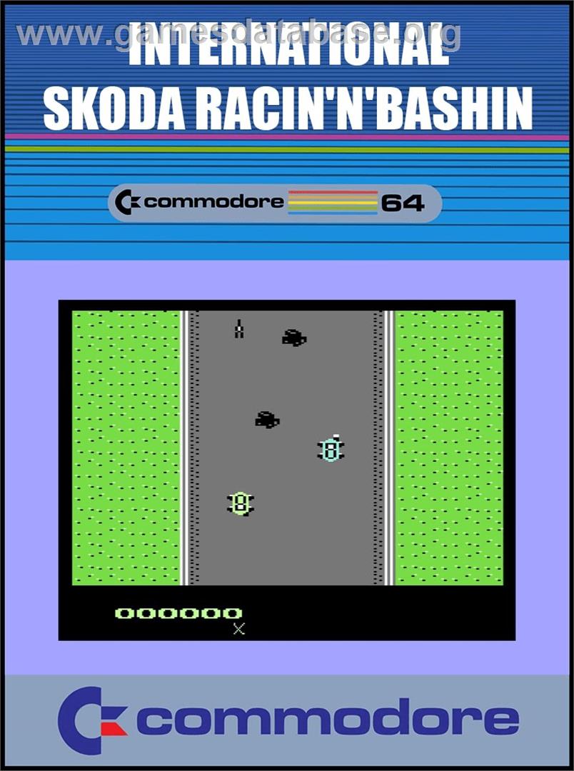 International Skoda Racin'n'bashin - Commodore 64 - Artwork - Box