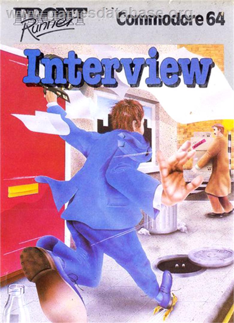 Interview - Commodore 64 - Artwork - Box