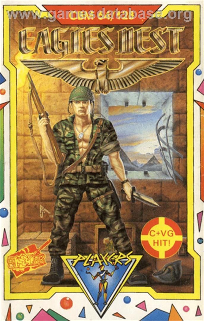 Into the Eagle's Nest - Commodore 64 - Artwork - Box