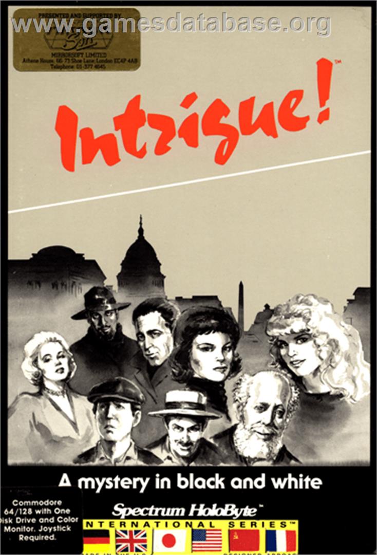 Intrigue! - Commodore 64 - Artwork - Box