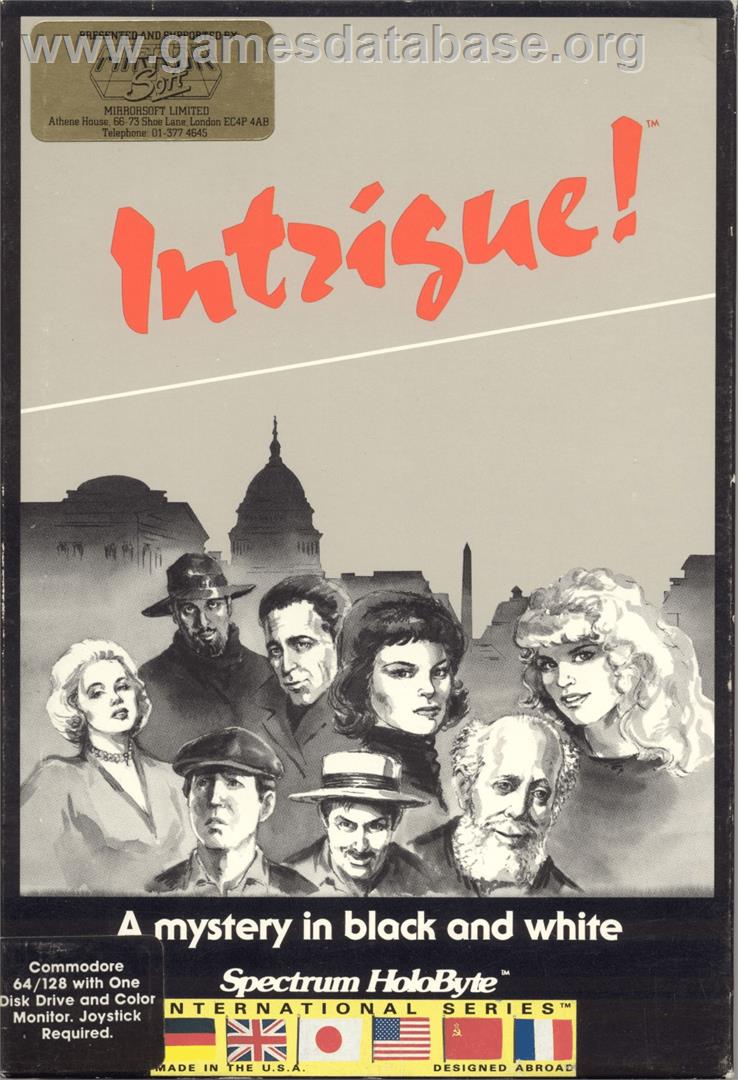 Intrigue (Loadstar) - Commodore 64 - Artwork - Box