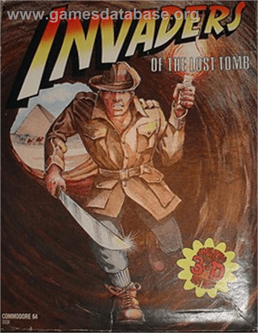 Invaders of the Lost Tomb - Commodore 64 - Artwork - Box