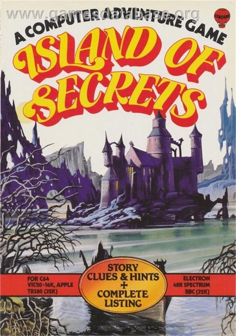 Island Of Secrets - Commodore 64 - Artwork - Box
