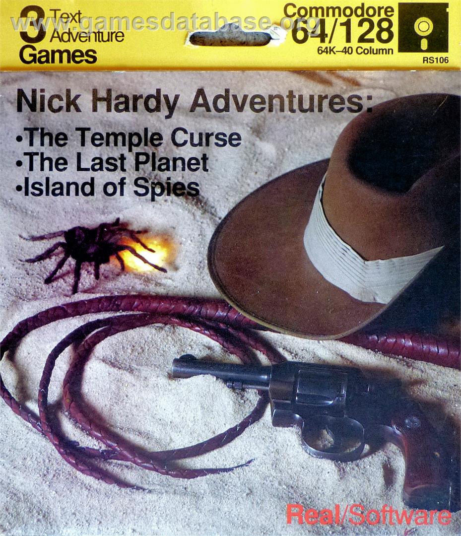 Island Of Spies - Commodore 64 - Artwork - Box